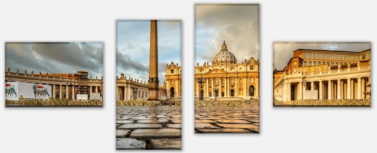 Stretched canvas print St. Peter's Square, Vatican City M1057