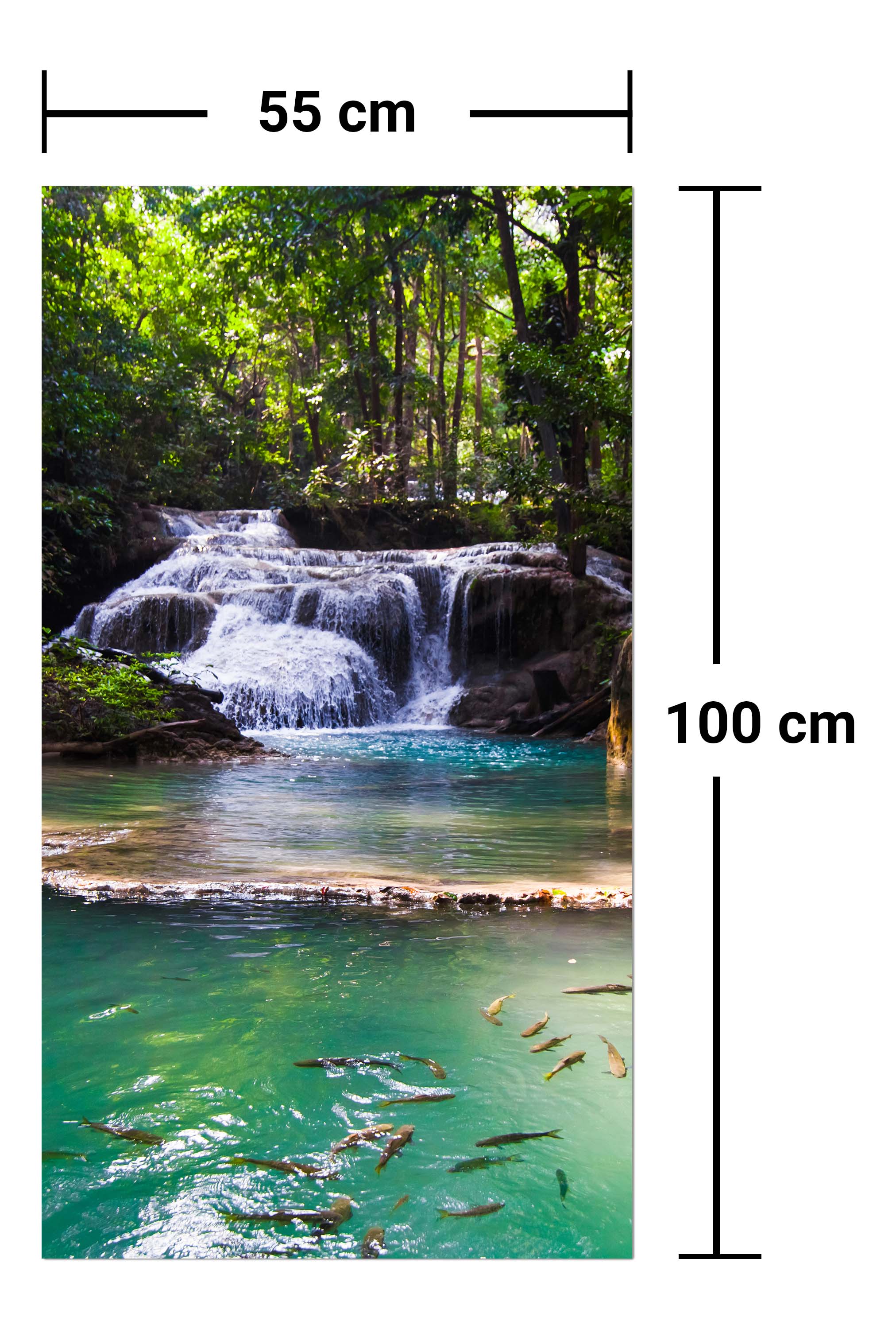 Garderobe Erawan Wasserfall, Thailand M1059 entdecken - Bild 7