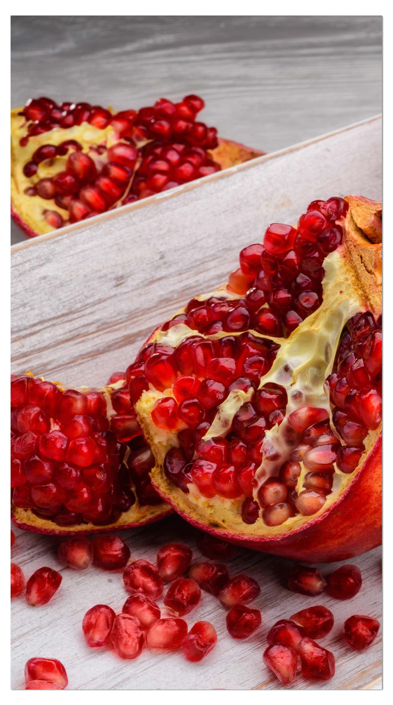 Garderobe Rote Granatapfelfrüchte M1063 entdecken - Bild 4