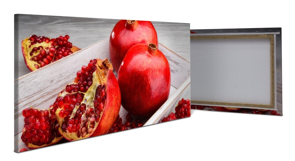 Leinwandbild Rote Granatapfelfrüchte M1063 kaufen - Bild 1