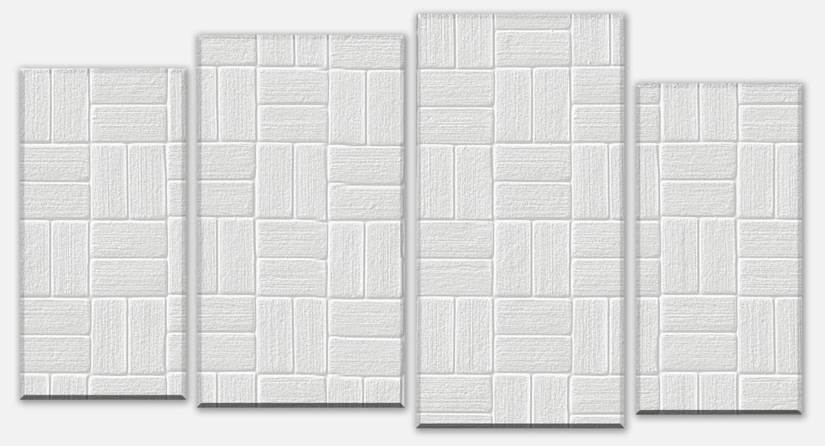 Canvas Print Stretcher White decorative pattern M1065