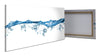 Leinwandbild Wasser mit Luftblasen, frisch, Luft M1085