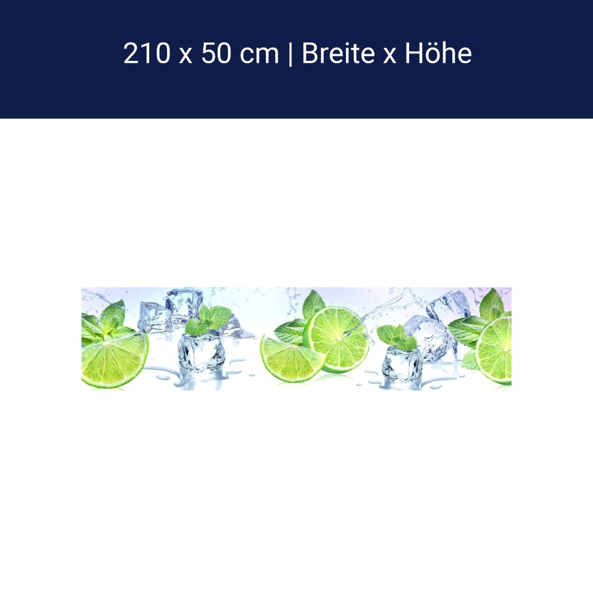 Splash Lime Ice Vert menthe poivrée M1103