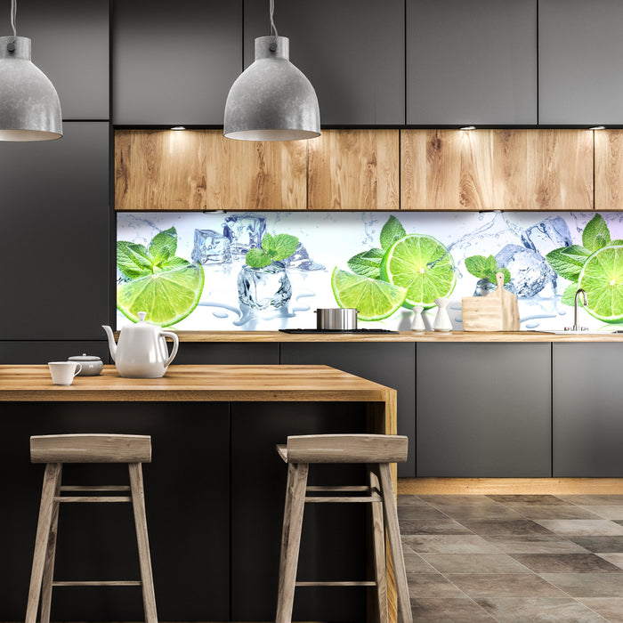 Küchenrückwand Limette Eis Pfefferminze Grün M1103 entdecken - Bild 1