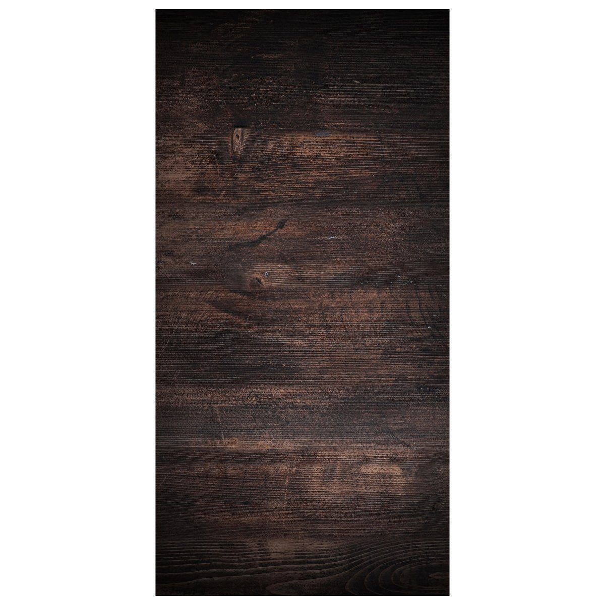 Türtapete rustikale Holzwand, dunkles Holz, Braun M1165 - Bild 2