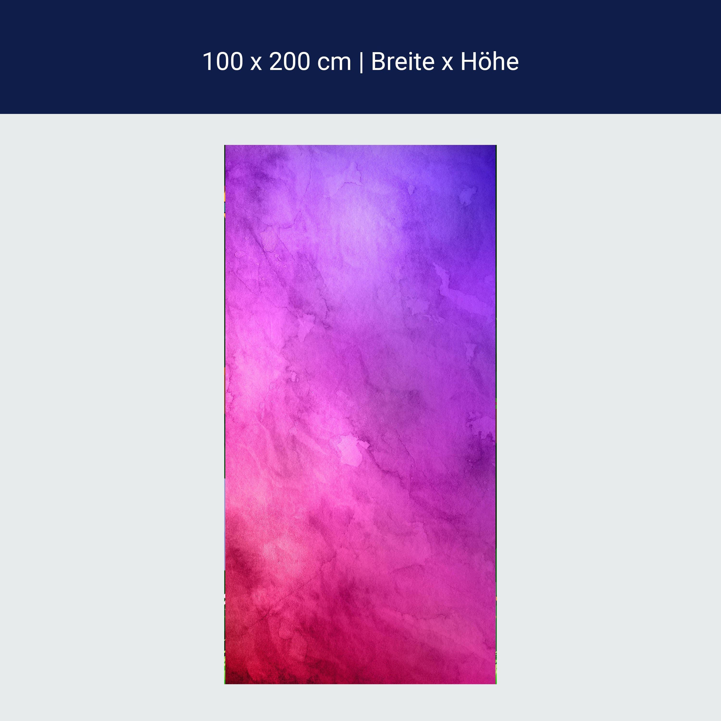 Türtapete bunte Wand, Lila, Pink, Magenta M1169