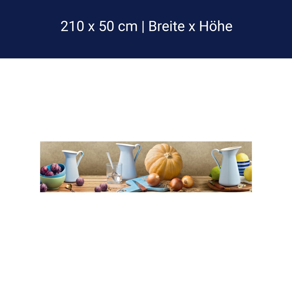 Crédence de cuisine collage planche d'automne bois M1219