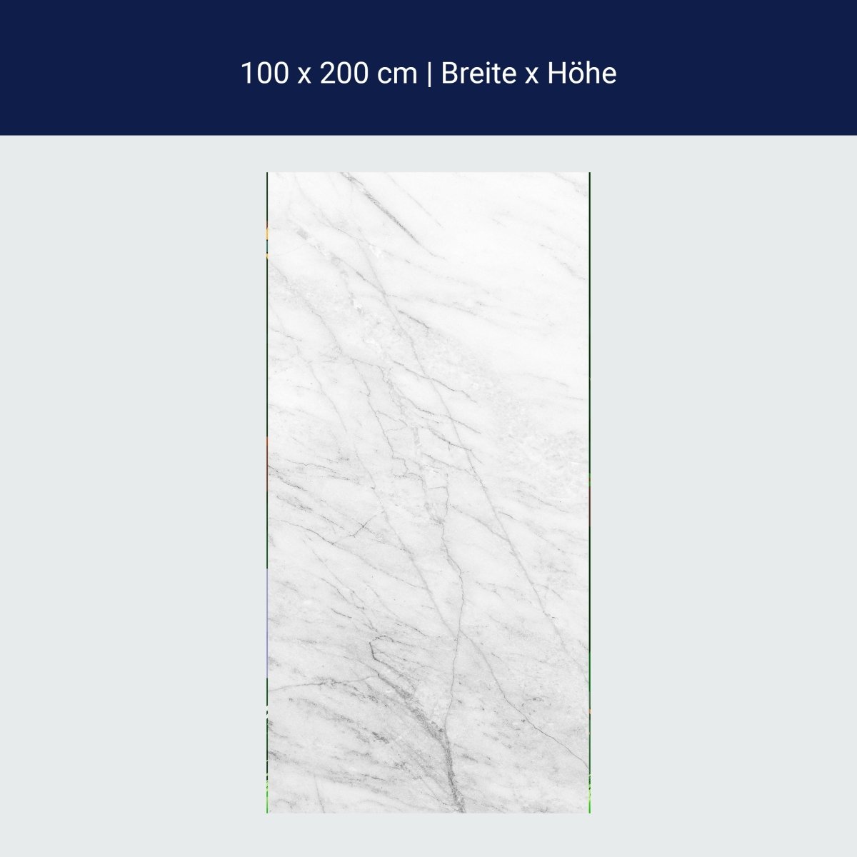 Door wallpaper white marble natural stone stone pattern M1220