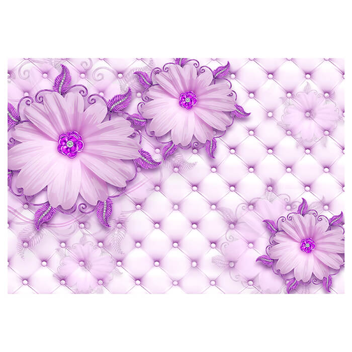 Fototapete Blumen violett M1362 - Bild 2
