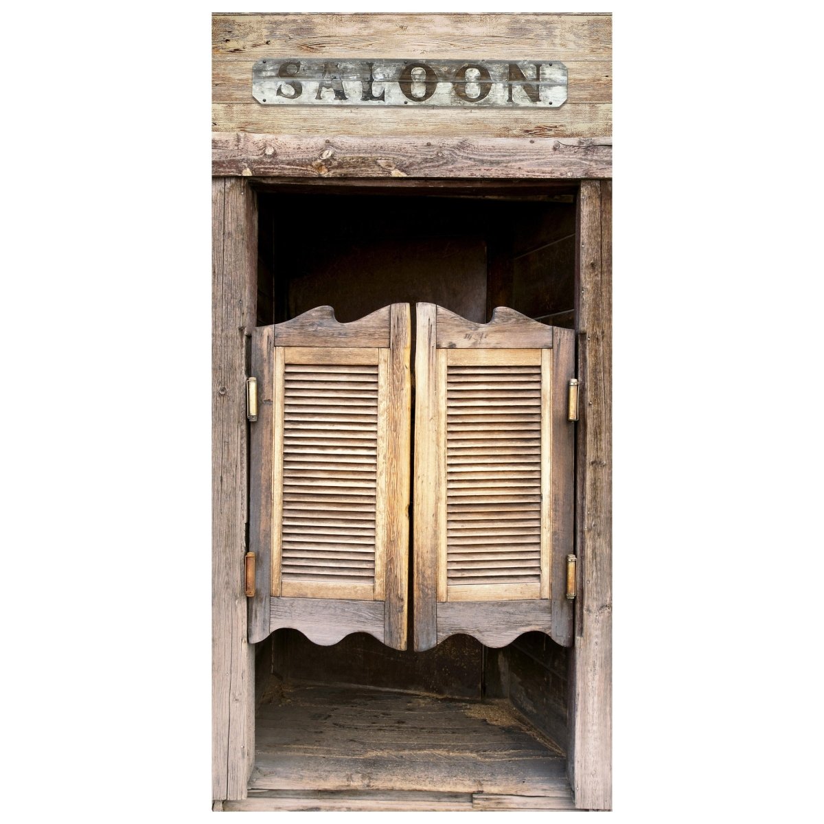 Türtapete Saloon Tür, Cowboy, Wilder Westen, Holz M1382 - Bild 2