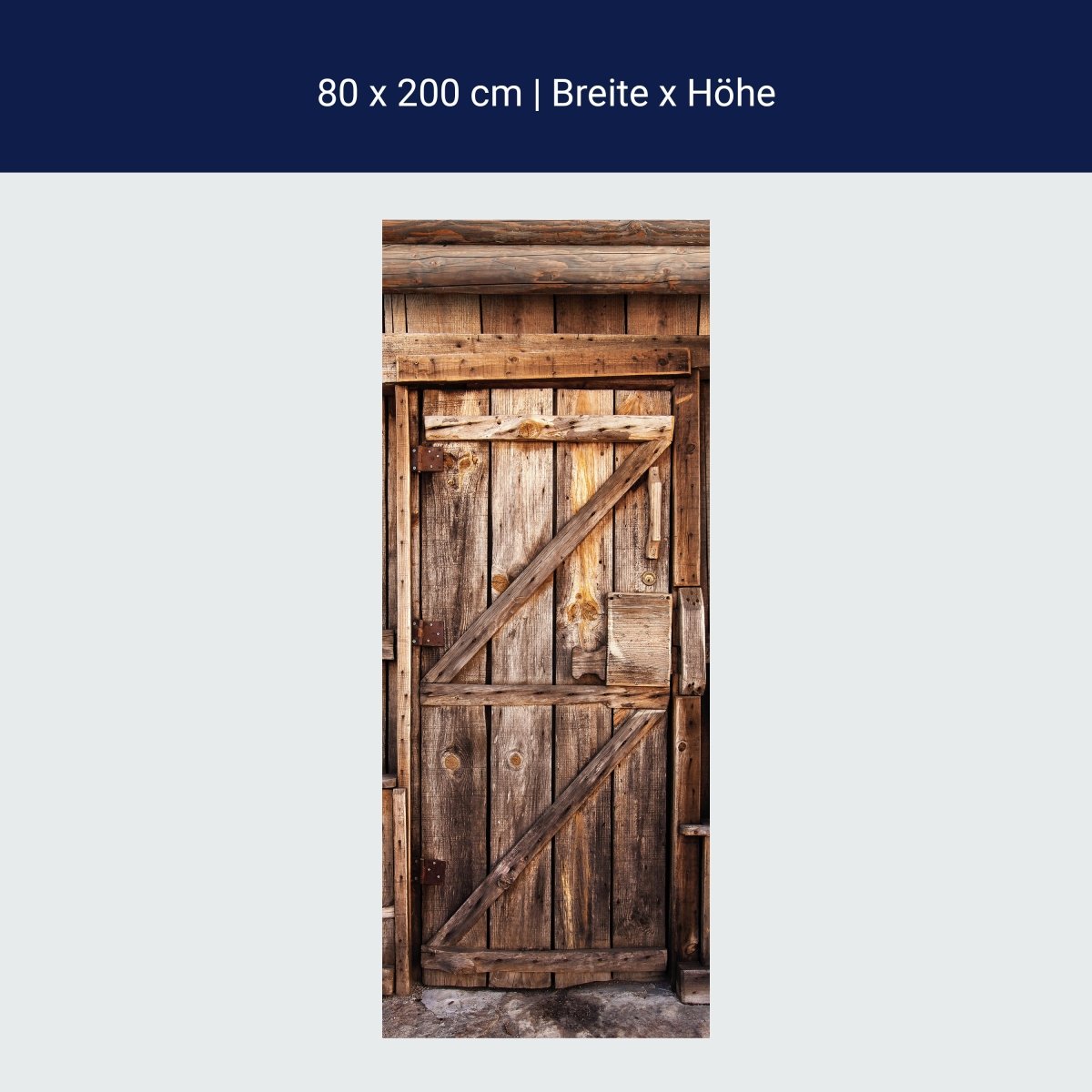 Door wallpaper wooden door, wood house, barn, castle M1385