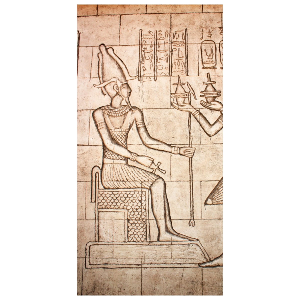 Türtapete Hieroglyphen, Ägypten, Pharao, Stein M1416 - Bild 2