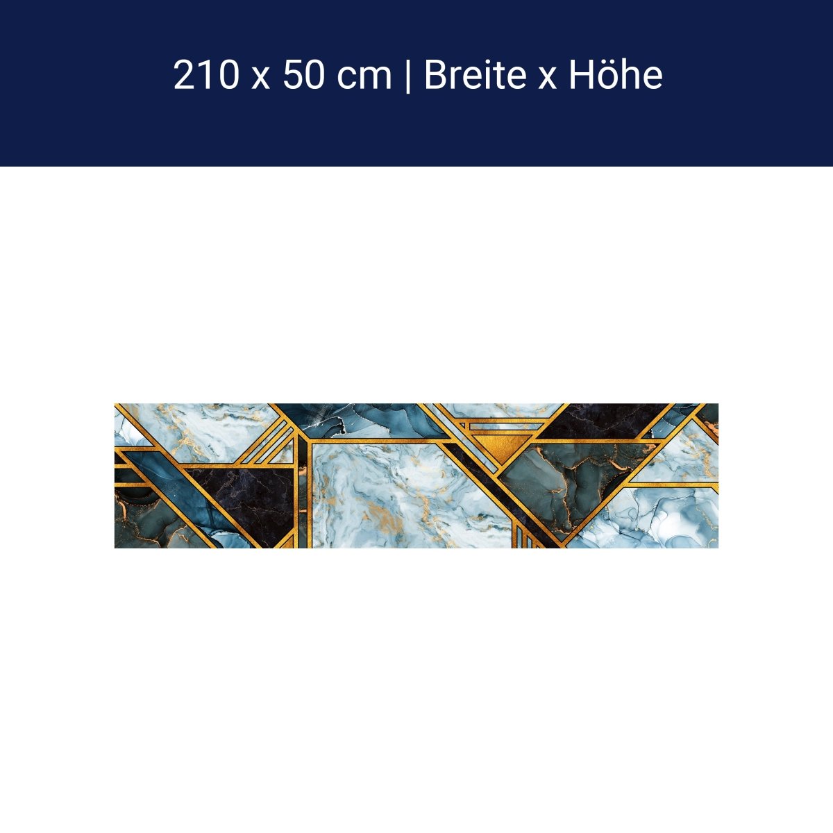 Kitchen splashback blue marble, stone, tiles M1428