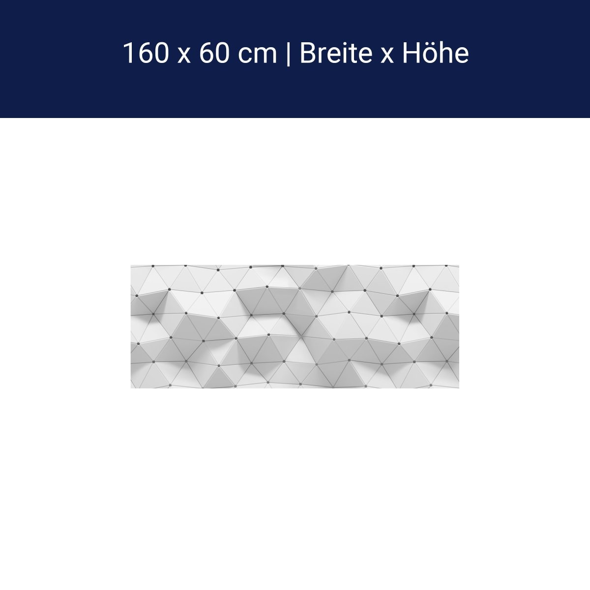 Kitchen splashback abstract geometric pattern M1430