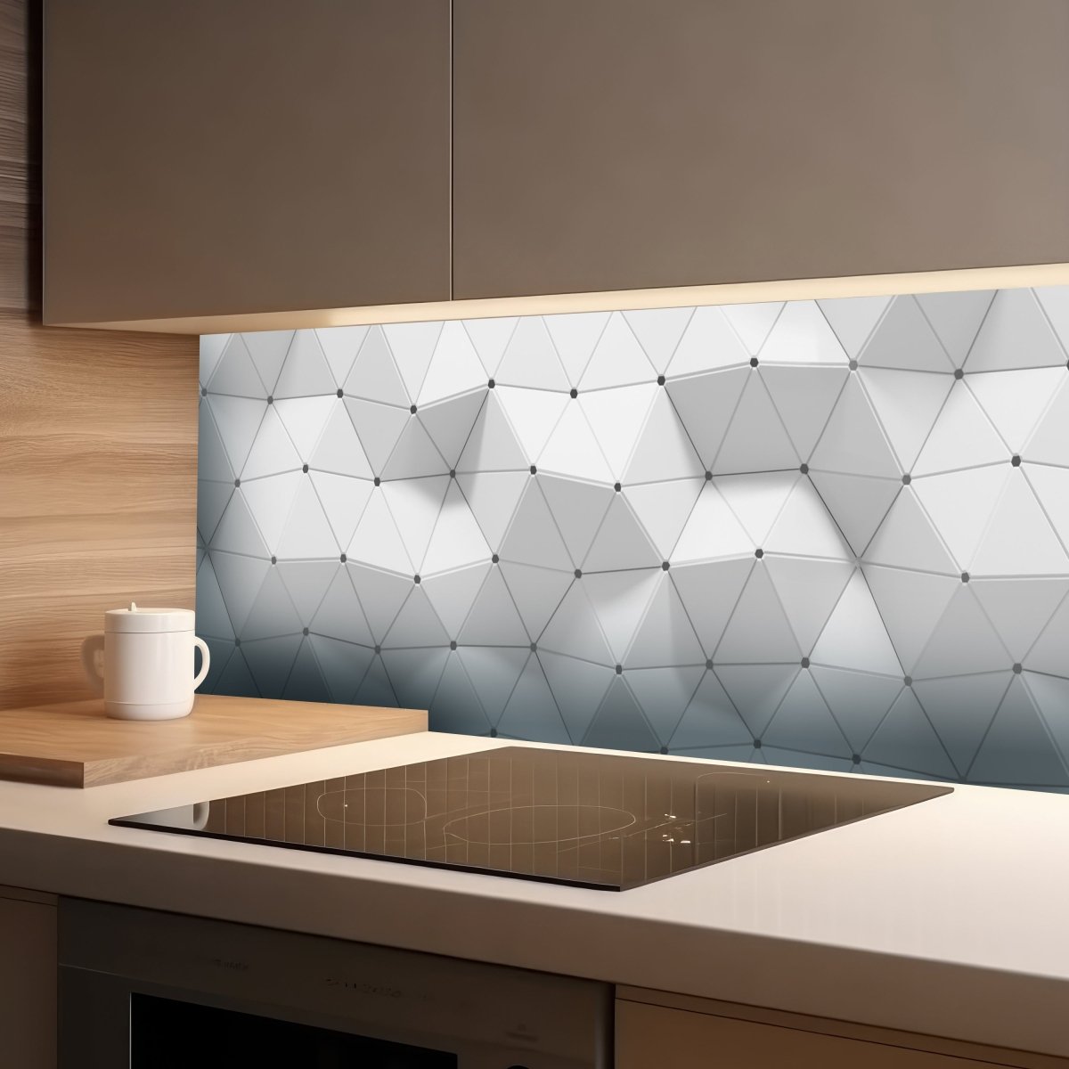 Küchenrückwand abstraktes geometrisches Muster M1430 entdecken - Bild 1
