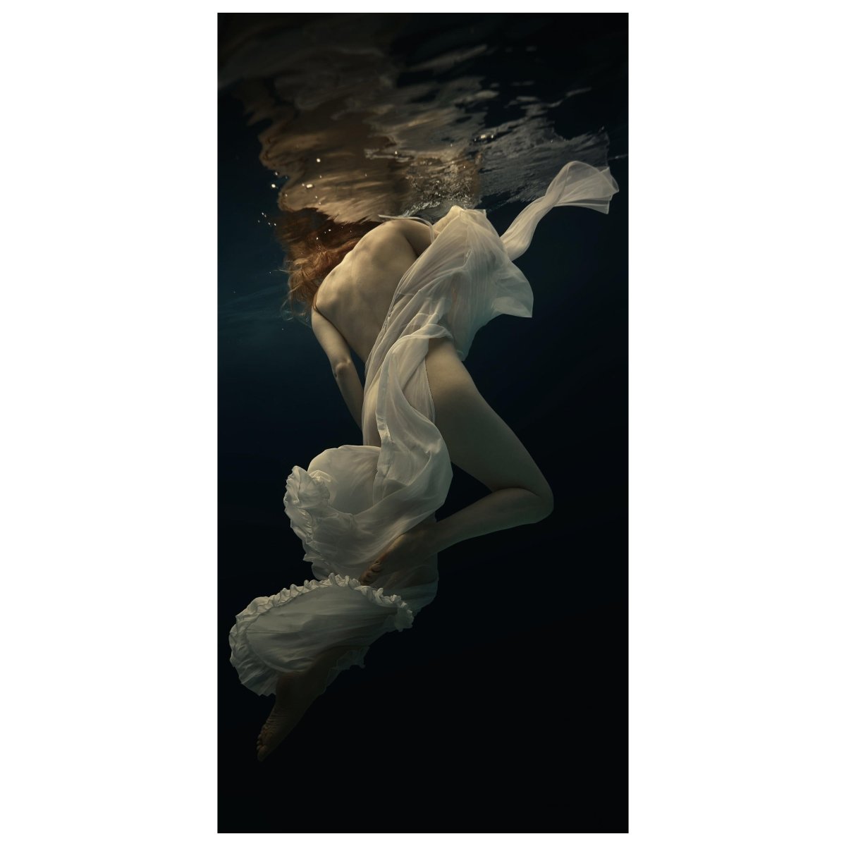 Türtapete Frau, Model, Unterwasser M1437 - Bild 2