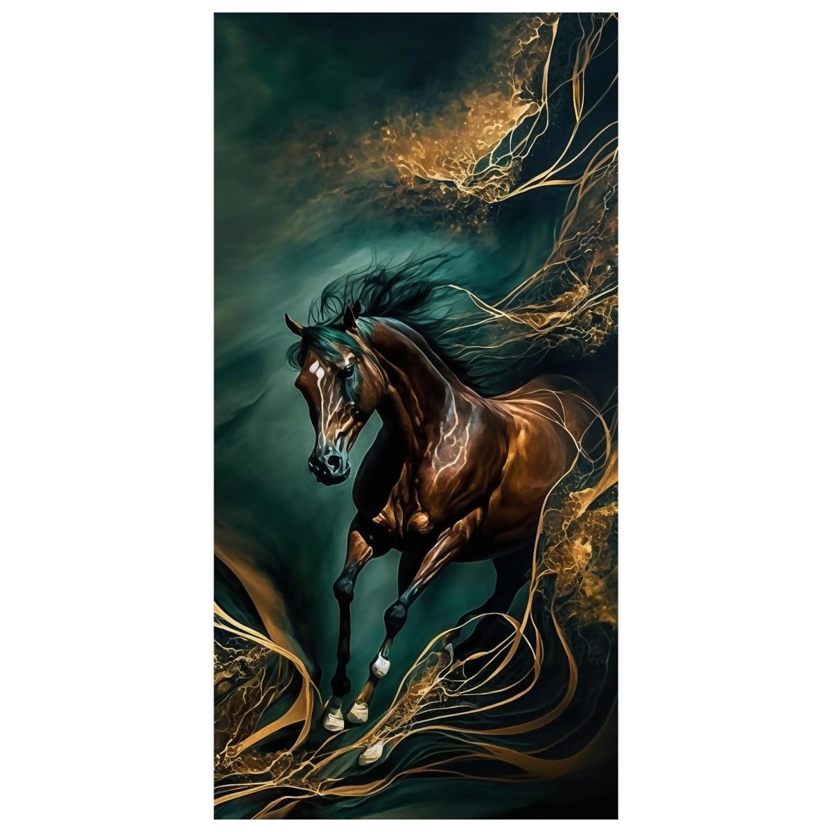 Türtapete Pferd, Digital Art M1457 - Bild 2