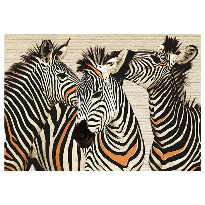 Fototapete Zebras Vintage M1857 - Bild 2