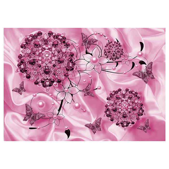Fototapete Blumen rosa M3516 - Bild 2