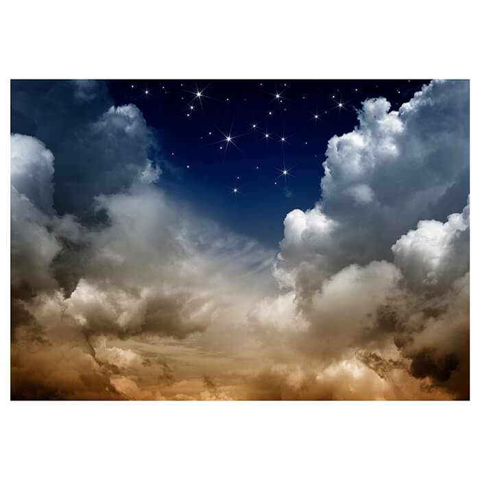 Fototapete Himmel Sternen Himmel wolken M4840 - Bild 2