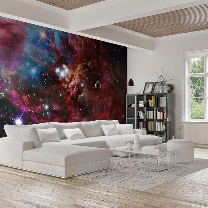 Fototapete Weltraumnebel Universum Weltall Sternen M4849 - Bild 1