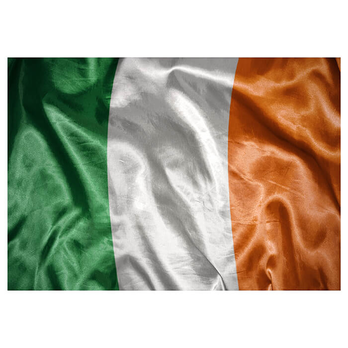 Fototapete Wehende Irische Flagge M4919 - Bild 2