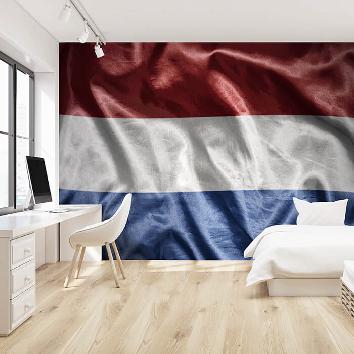 Fototapete Wehende holländische Flagge M4920 - Bild 1