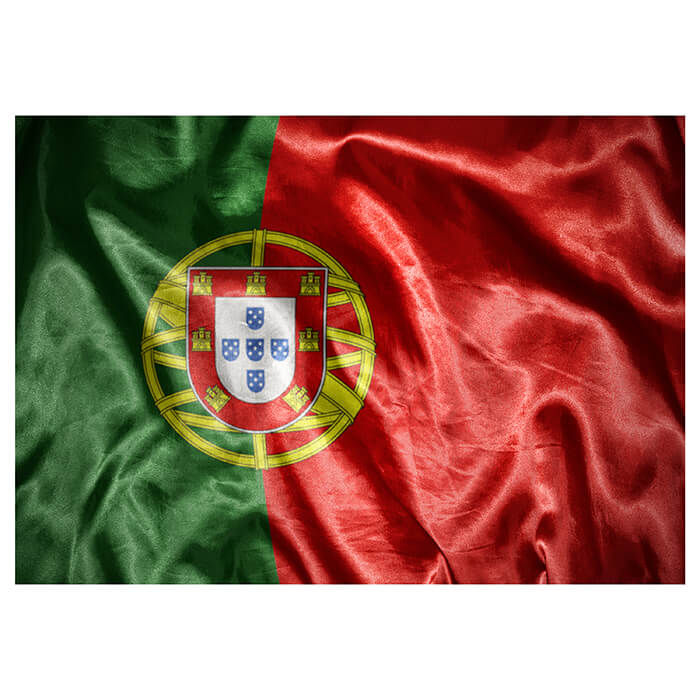 Fototapete Wehende Portugiesische Flagge M4921 - Bild 2