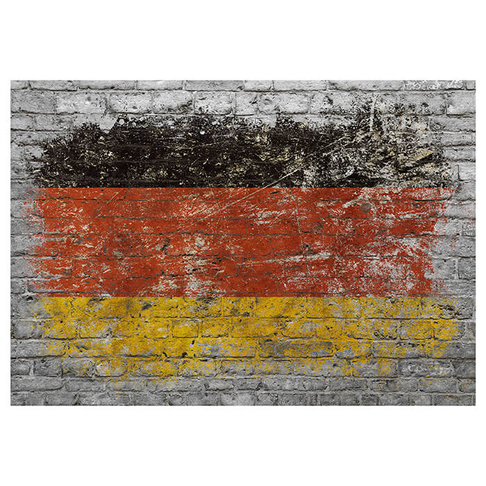 Fototapete Flagge Ziegelwand Deutschland M5857 - Bild 2