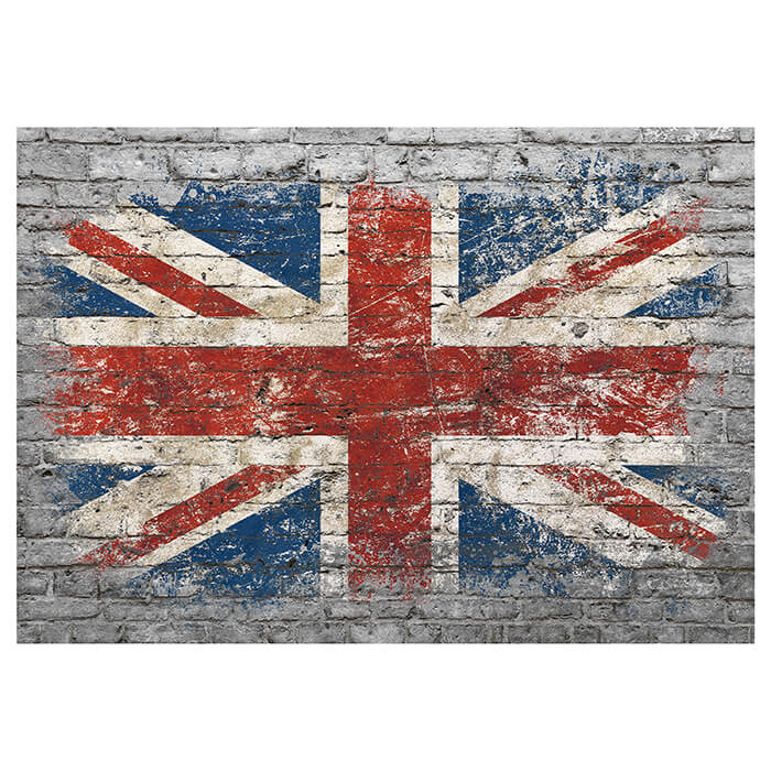 Fototapete Flagge Ziegelwand England M5859 - Bild 2