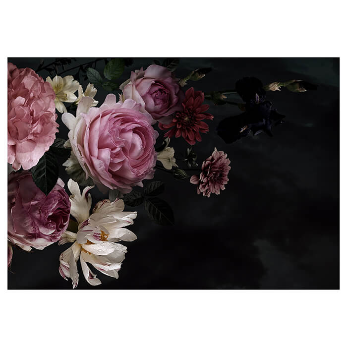 Fototapete Blumen Blüten Rosa M5867 - Bild 2
