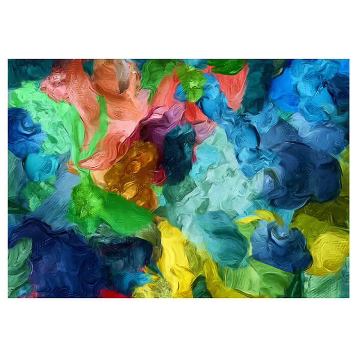 Fototapete Abstraktes Gemälde viele Farben M5976 - Bild 2