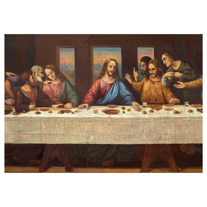 Fototapete Gemälde Darstellung Jesus und Jünger M6005 - Bild 2