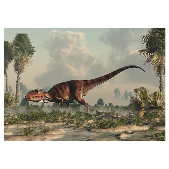 Fototapete Giganotosaurus Dino zwischen Palmen M6017 - Bild 2