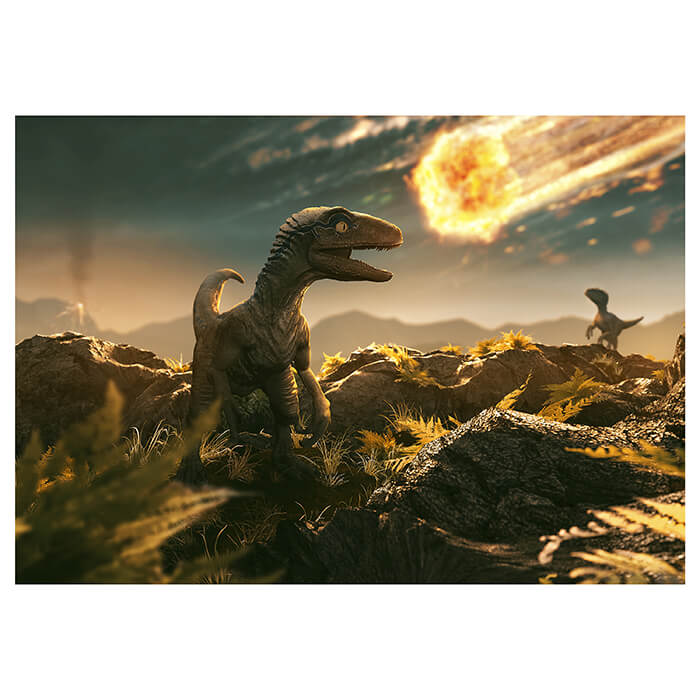 Fototapete Velociraptor Dino mit Komet M6020 - Bild 2