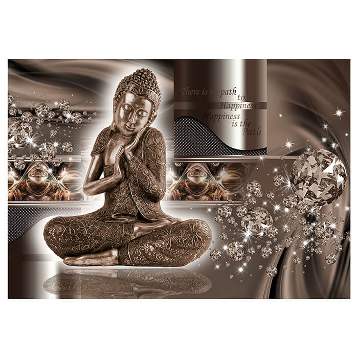 Fototapete Figur Diamanten Spruch Wellness Yoga M6111 - Bild 2