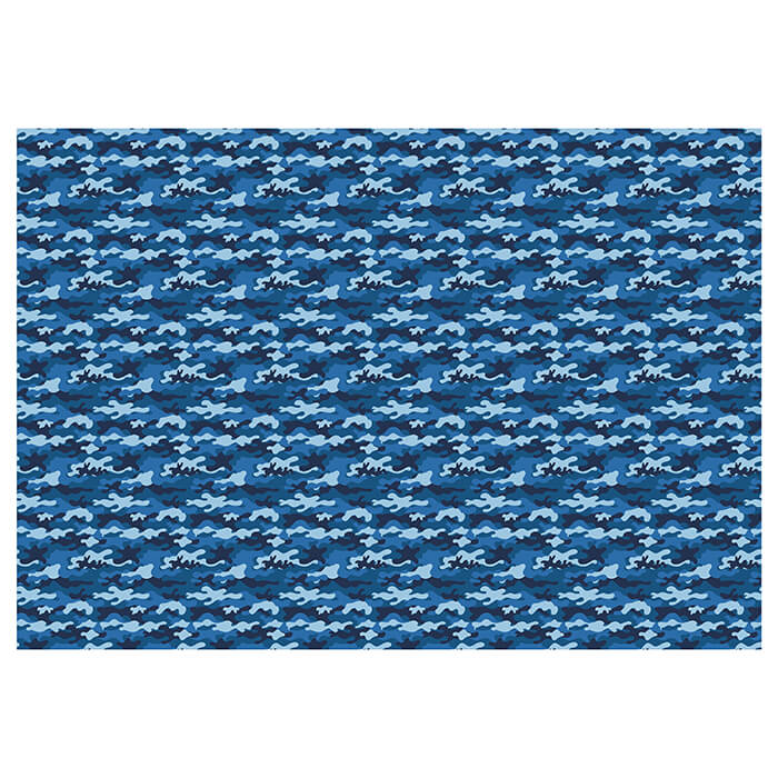 Fototapete Camouflage Muster blau M6362 - Bild 2