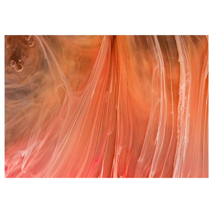 Fototapete abstrakte Wellen orange rot M6673 - Bild 2