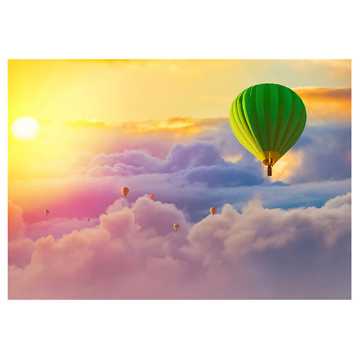 Fototapete Heißluftballon Sonne Himmel M6713 - Bild 2