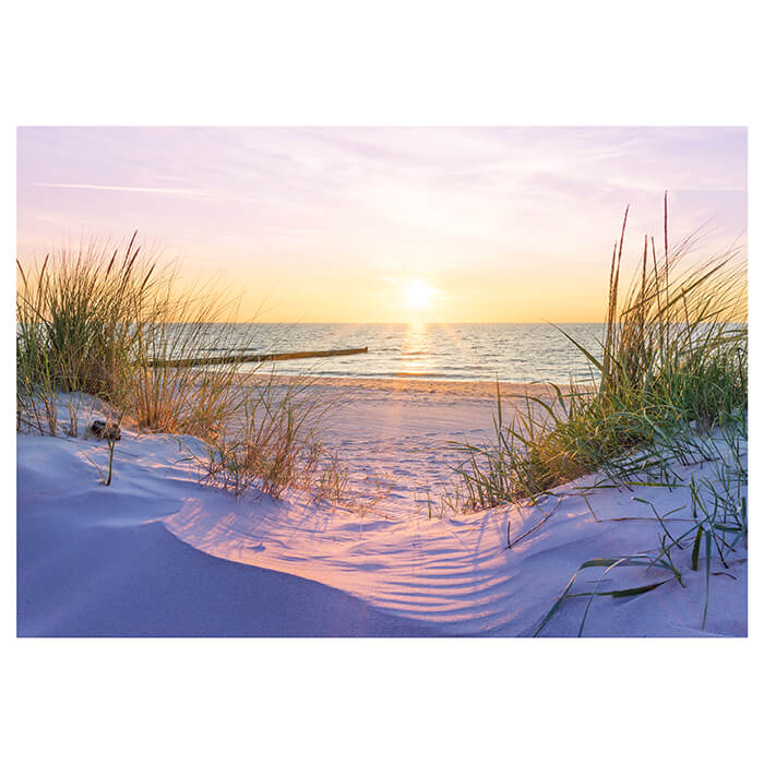 Fototapete Strandzugang Meer Sonne M6745 - Bild 2
