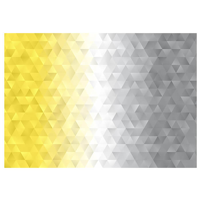 Fototapete Dreiecke Muster gelb M6785 - Bild 2