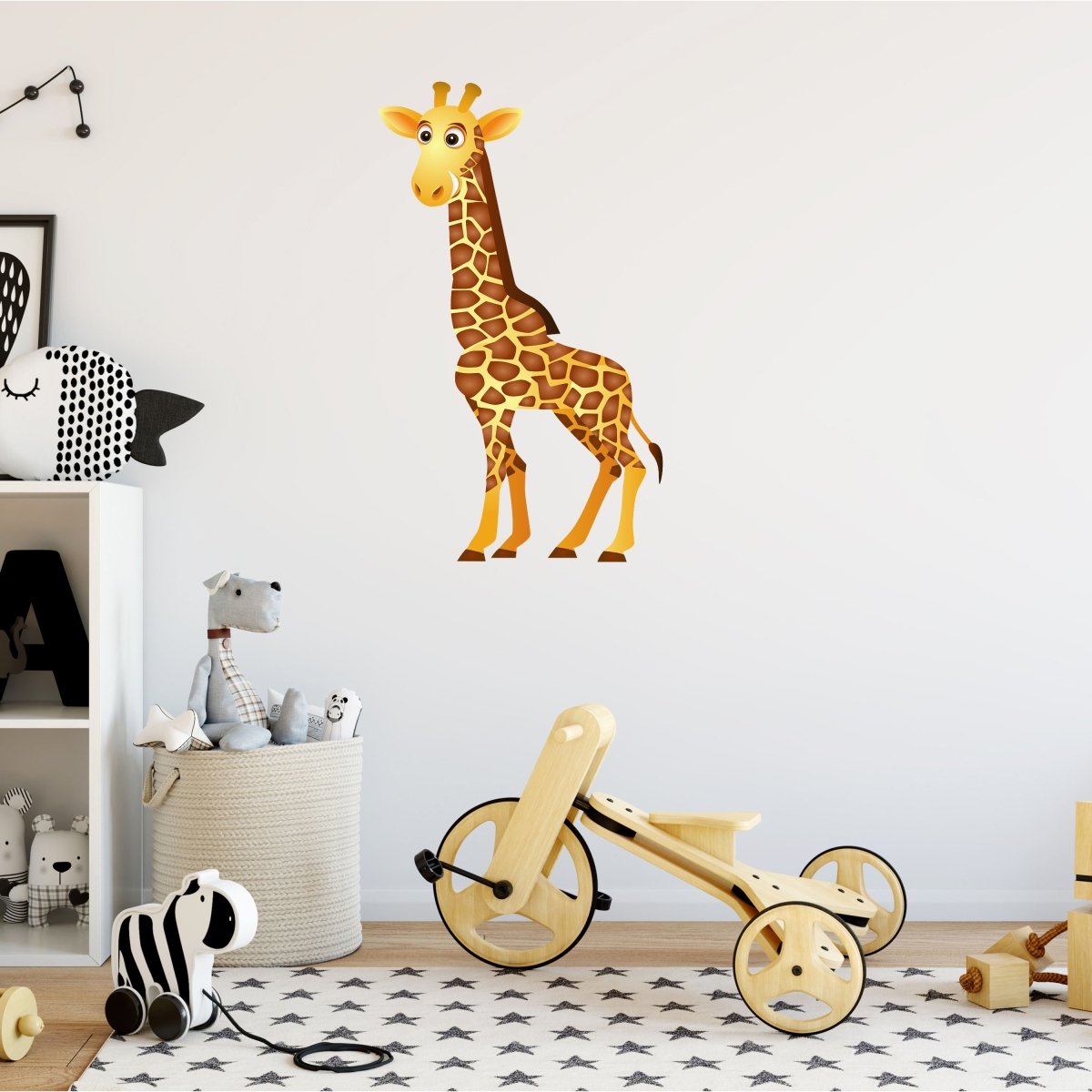 Wandsticker Lustige Giraffe, Tiere, Kinder-motiv WS00000013 - Bild 2