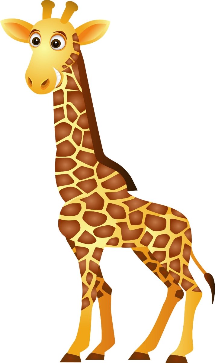 Wandsticker Lustige Giraffe, Tiere, Kinder-motiv WS00000013 - Bild 4