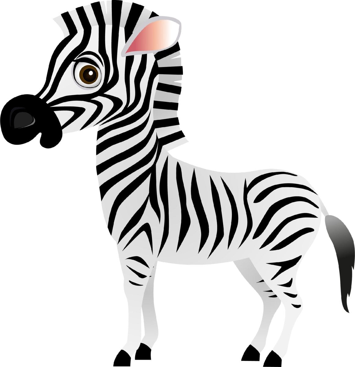 Wandsticker junges Zebra, Tiere, Afrika, Kinder WS00000017 - Bild 4