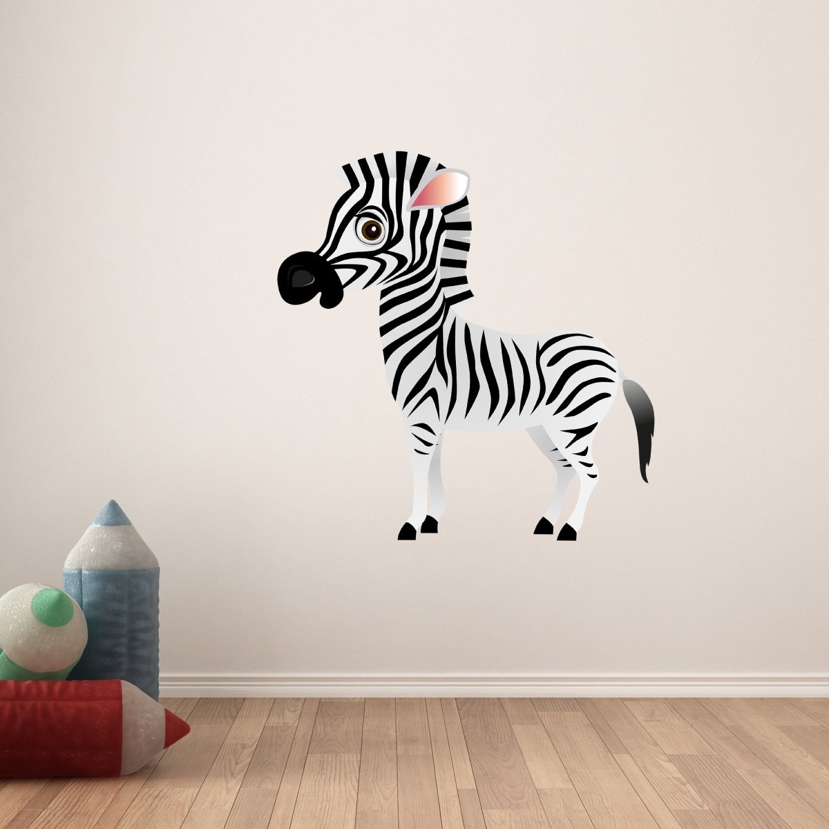 Wandsticker junges Zebra, Tiere, Afrika, Kinder WS00000017 - Bild 6