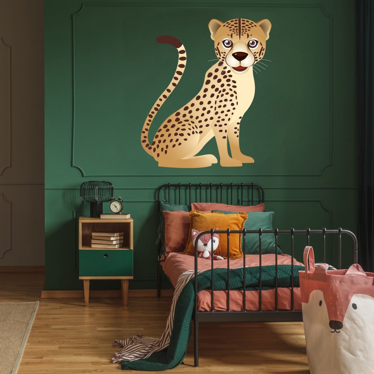 Wandsticker Gepard, Wild-tiere, Afrika, Kinder-motiv WS00000054 - Bild 2
