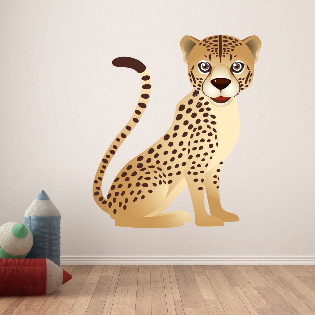 Wandsticker Gepard, Wild-tiere, Afrika, Kinder-motiv WS00000054 - Bild 6