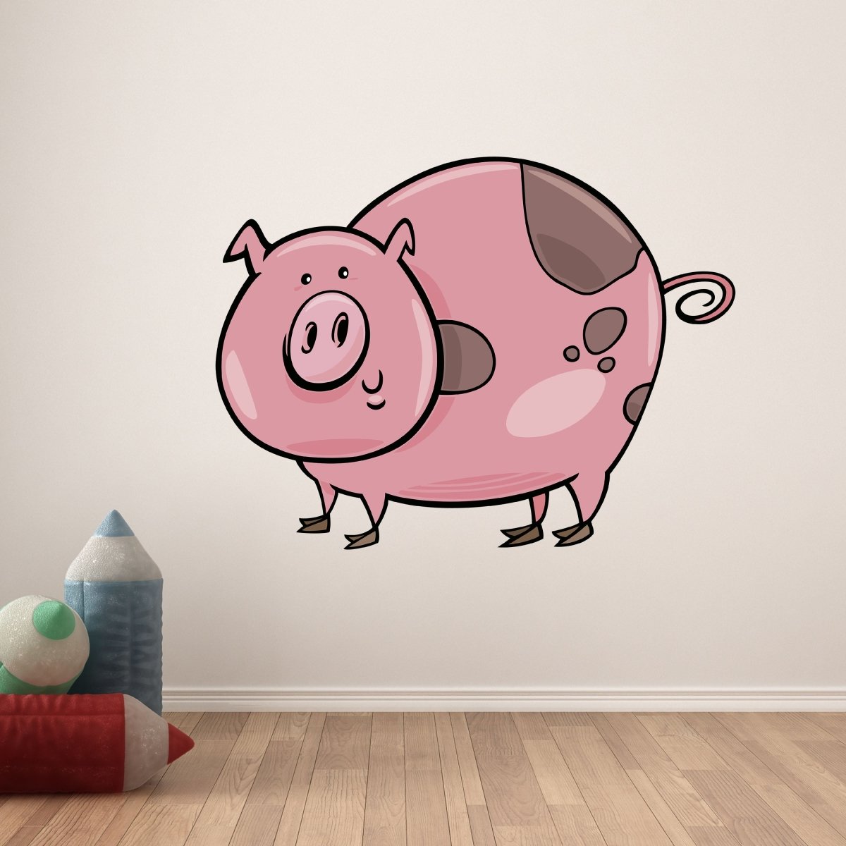 Wandsticker Schweinchen, Schwein, Tier, Bauernhof WS00000063 - Bild 6