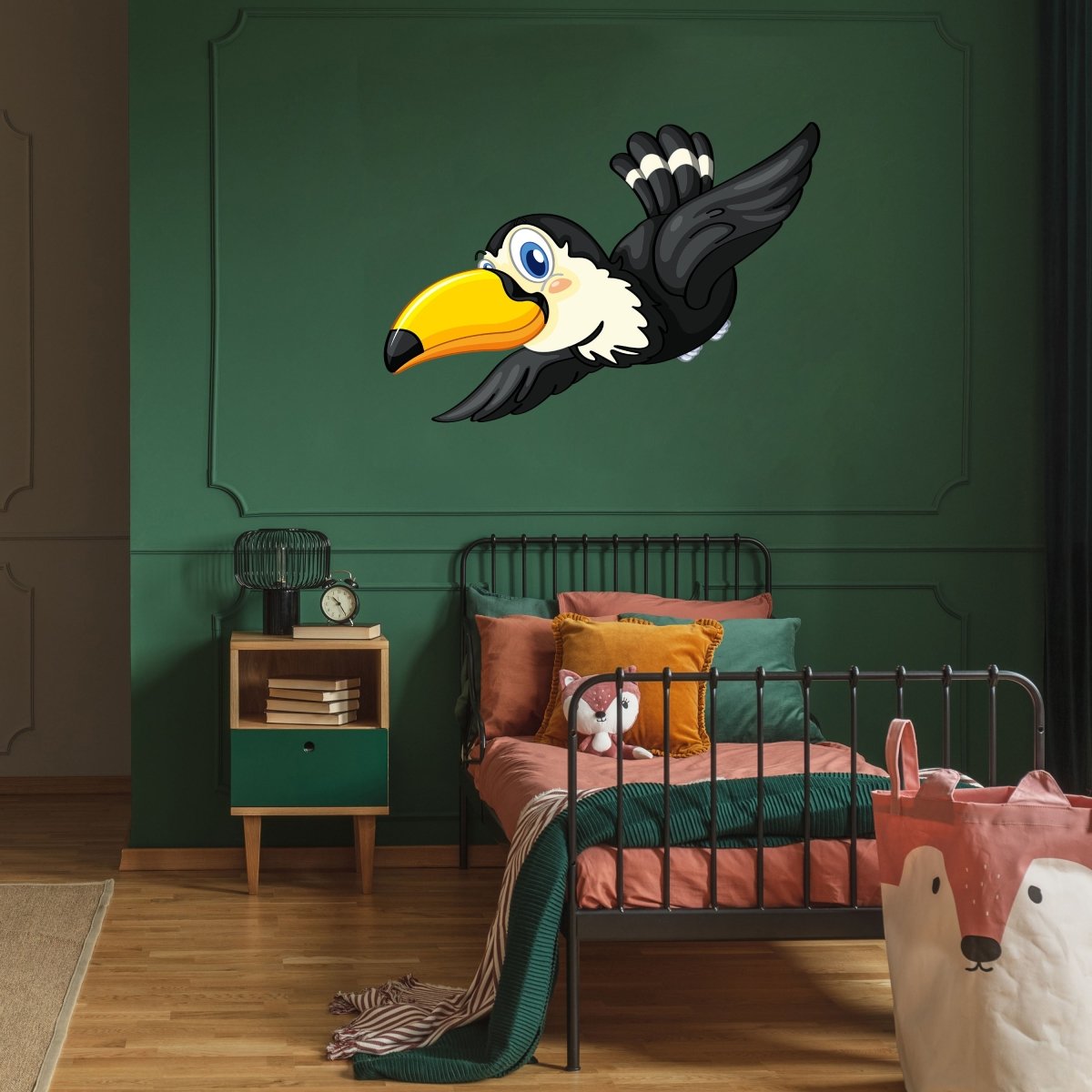 Wandsticker fliegender Tukan, Exotische Tiere WS00000070 - Bild 2
