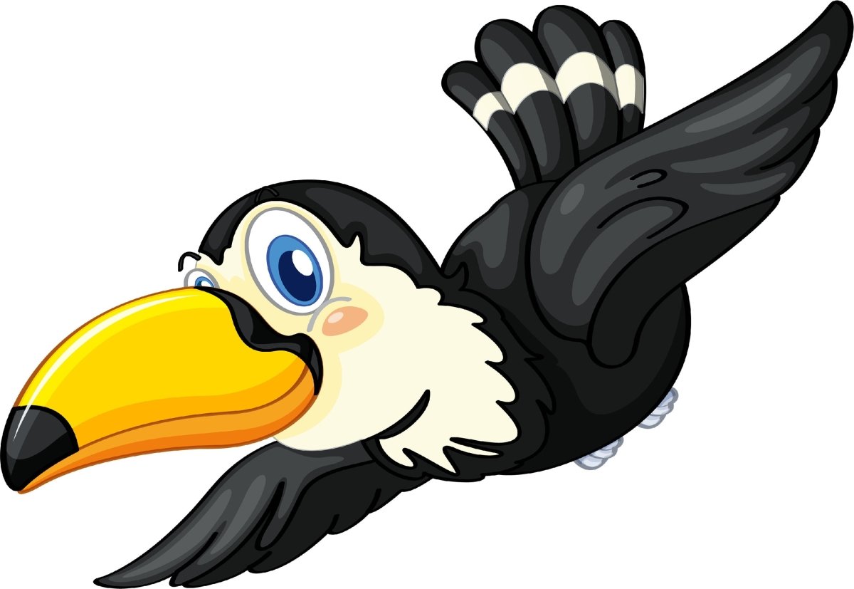 Wandsticker fliegender Tukan, Exotische Tiere WS00000070 - Bild 4